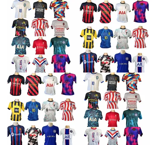 Kit 10 Camisas Europeus